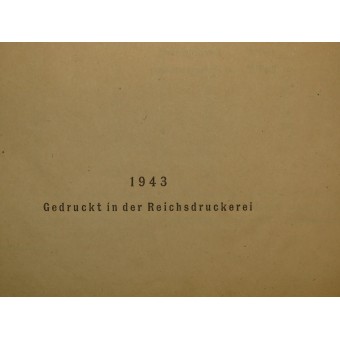 3. valtakunnan postipalveluohjeet kirja. Espenlaub militaria